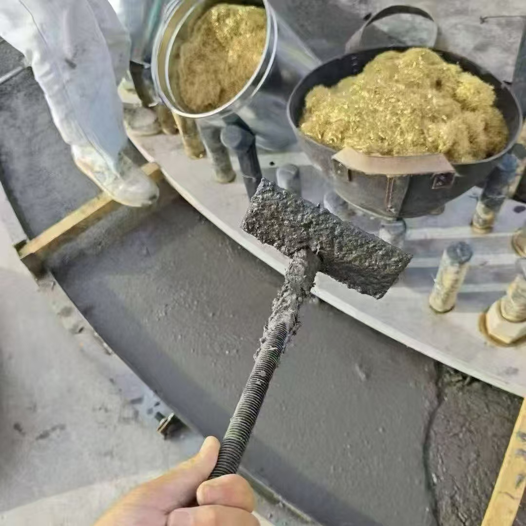 北仑C120钢纤维高强无收灌浆料 轧机压缩机汽轮机发电机锻压设备底座灌浆材料